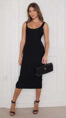 Valentina Sleeveless Midi Dress