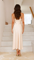 Audrey Maxi Dress - Soft Gold