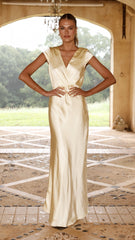Selma Maxi Dress - Yellow