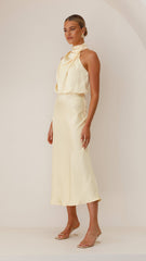 Esther Maxi Dress - Lemon