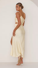 Nyla Maxi Dress - Lemon