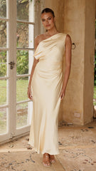 Gigi Maxi Dress - Lemon