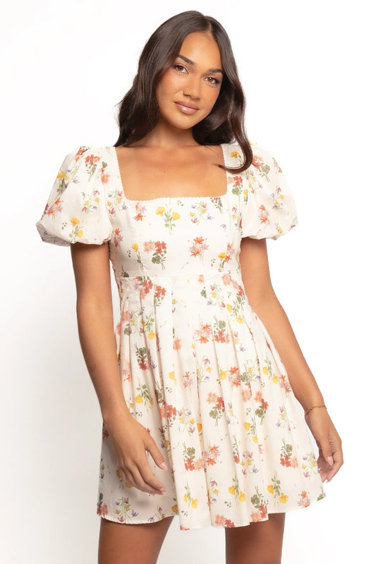 Cascais Mini Dress - Cream