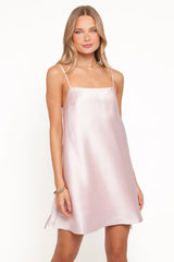 Airlie Mini Dress - Baby Pink