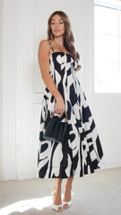 Arcan Midi Dress