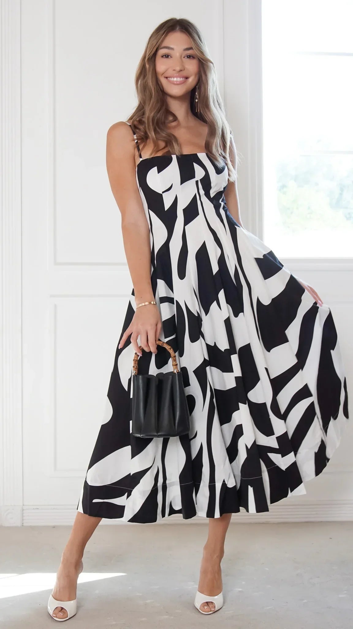Arcan Midi Dress