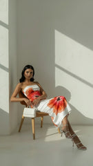 Solara Strapless Midi Dress