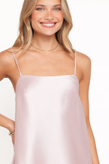 Airlie Mini Dress - Baby Pink