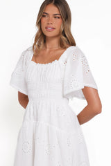 Tierney Mini Dress - White