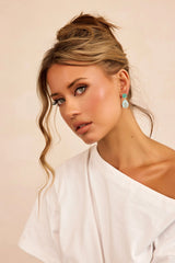 Ocean Speed Earrings - Blue