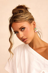 Fleur de Verre Earrings - Multi