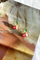 Fleur de Verre Earrings - Multi