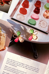 Fleur de Verre Earrings - Multi