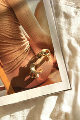 Sculpt Form Earrings - Gold