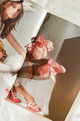 Sugar Veil Earrings - Pink