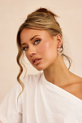 Whisper To My Heart Earrings - Pink