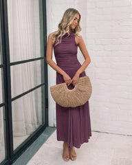Balayage Dress - Wine | Women's Maxi Dress