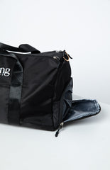 Beginning Boutique Black Duffle Bag