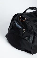 Beginning Boutique Black Duffle Bag