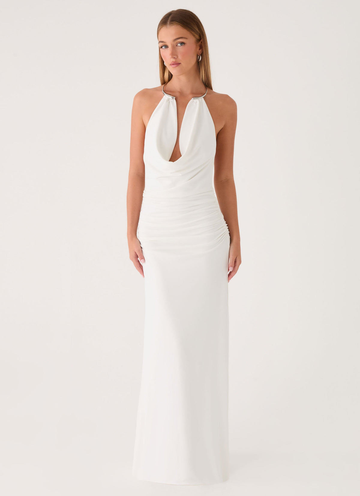 Hena Maxi Dress - White
