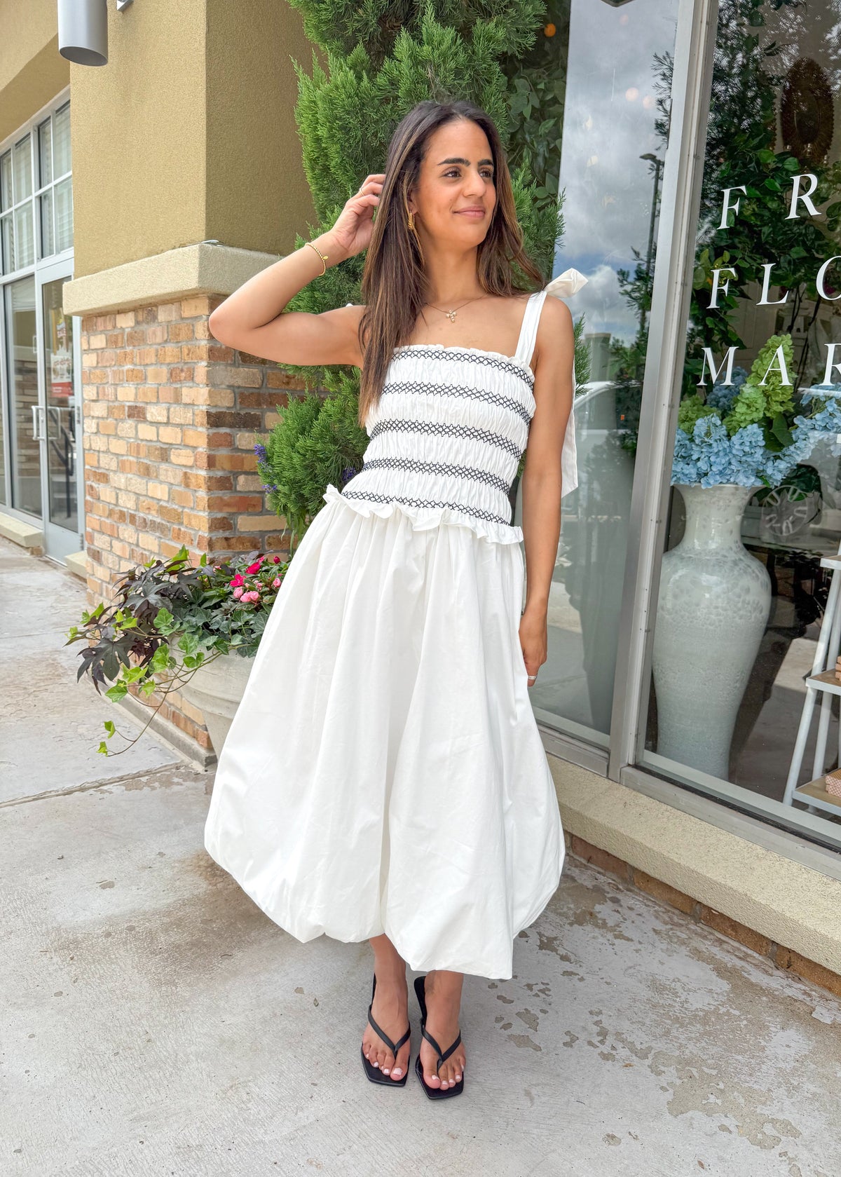 Feeling Bubbly Midi Dress