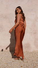 Greta Maxi Dress - Copper