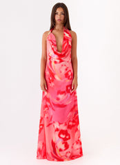 Lalia Maxi Dress - Sun Blushed Bloom