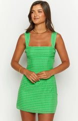 Layla Green Tie Back Mini Dress