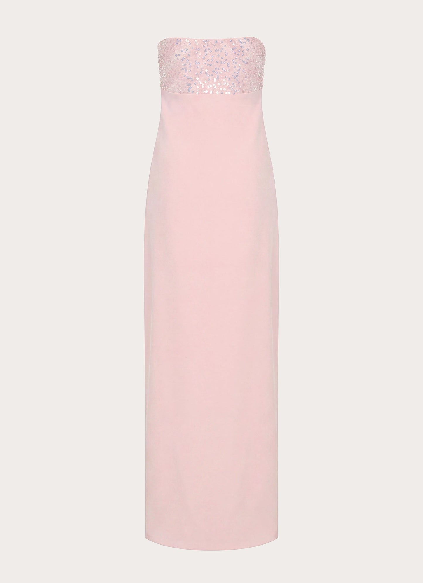 Lucienne Strapless Maxi Dress - Pink