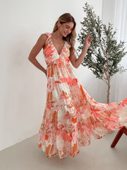 Mariel Pink Floral Dress | Women's Floral Mini Dress