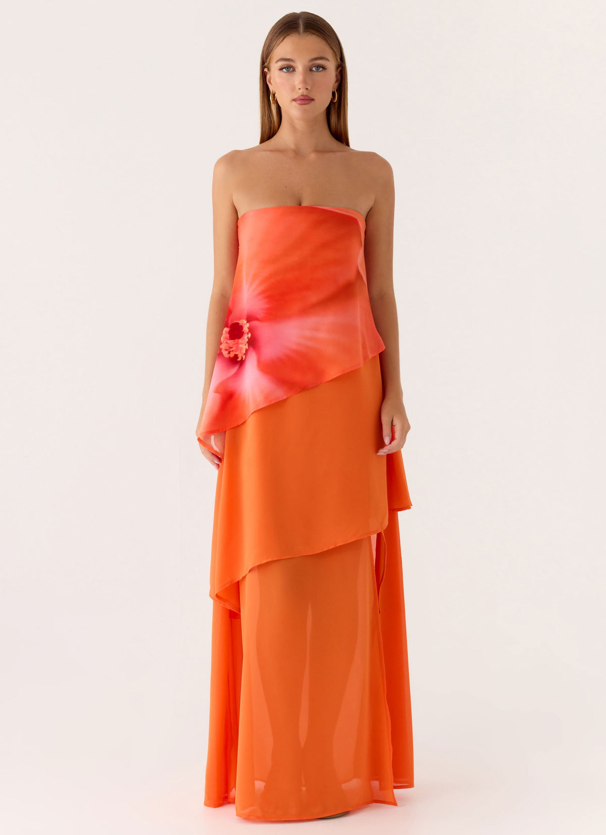 Persuasive Maxi Dress - Orange Blossom