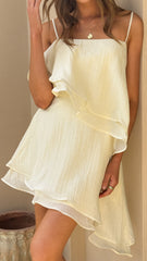 Elain Mini Dress - Cream
