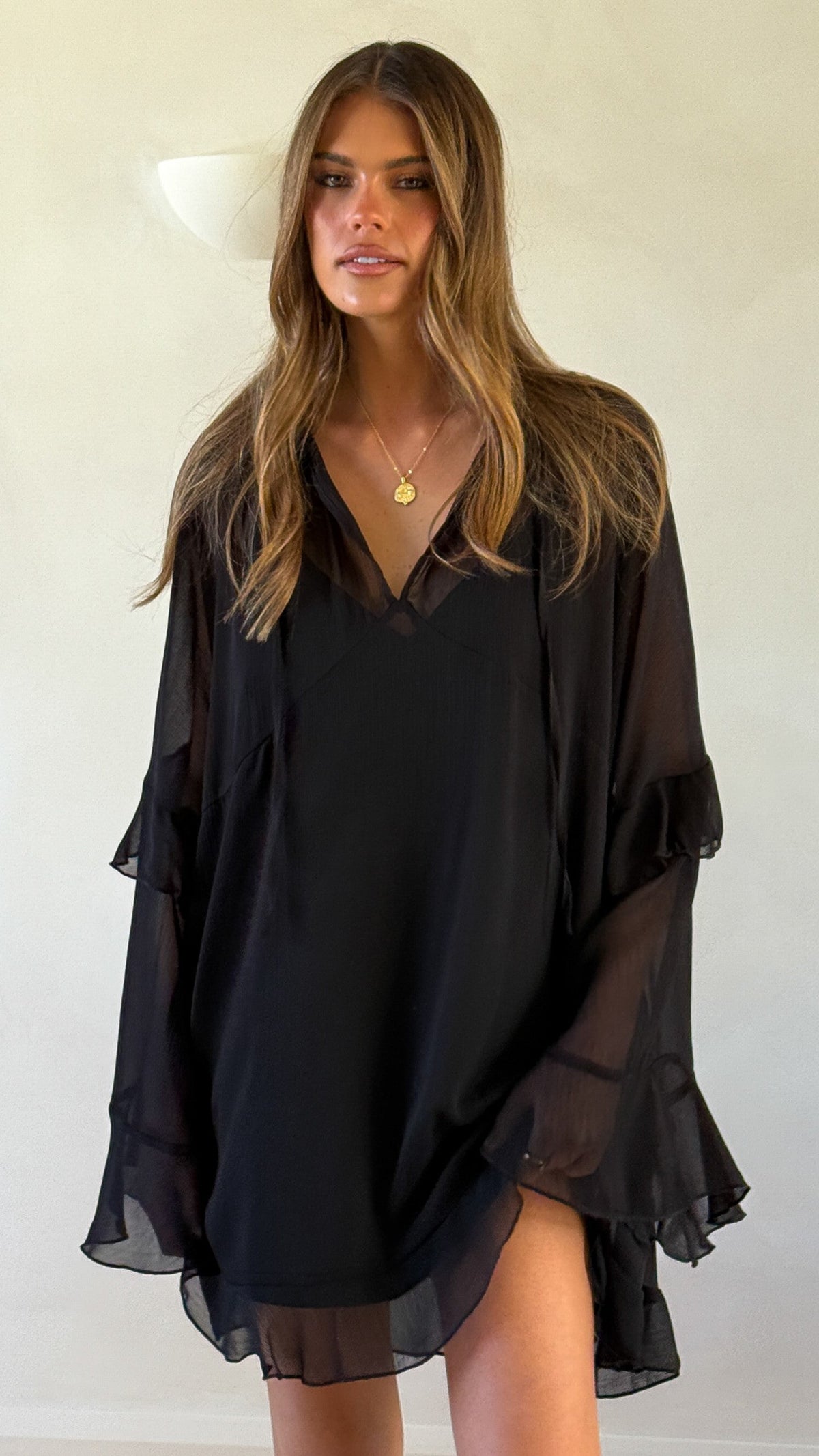 Leera Mini Dress - Black