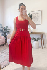 Loving You Sleeveless Midi Dress