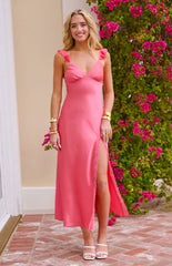 Wendy Pink Maxi Dress