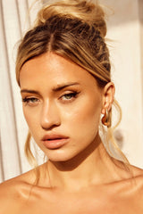 Ace Of Something Earrings - Gold