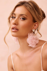 Blossom Bloomer Earrings - Pink