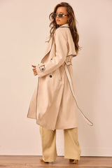 Calla Lilly Trench Coat - Beige
