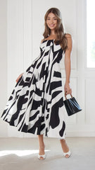 Arcan Midi Dress