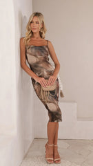 Fabiana  Midi Dress
