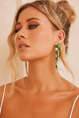 Extratropical Earrings - Green