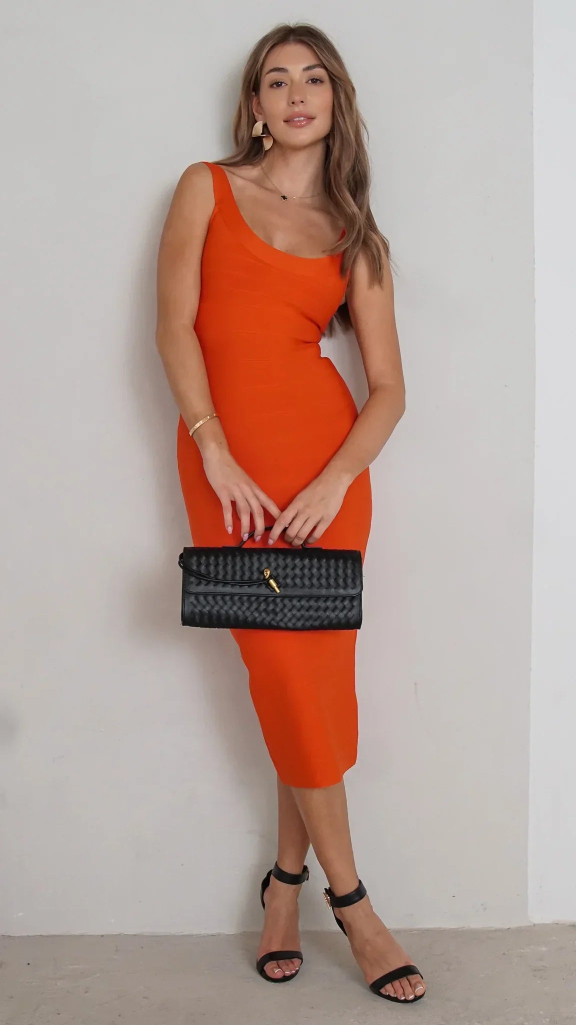 Valentina Sleeveless Midi Dress