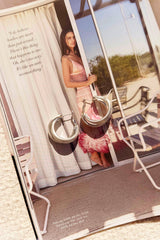 Luna Glow Hoop Earrings - Silver