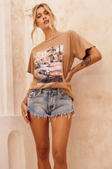 Majestic Future Tee - Mocha