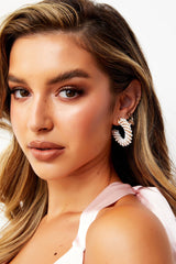 Make Believe Earrings - White Gold