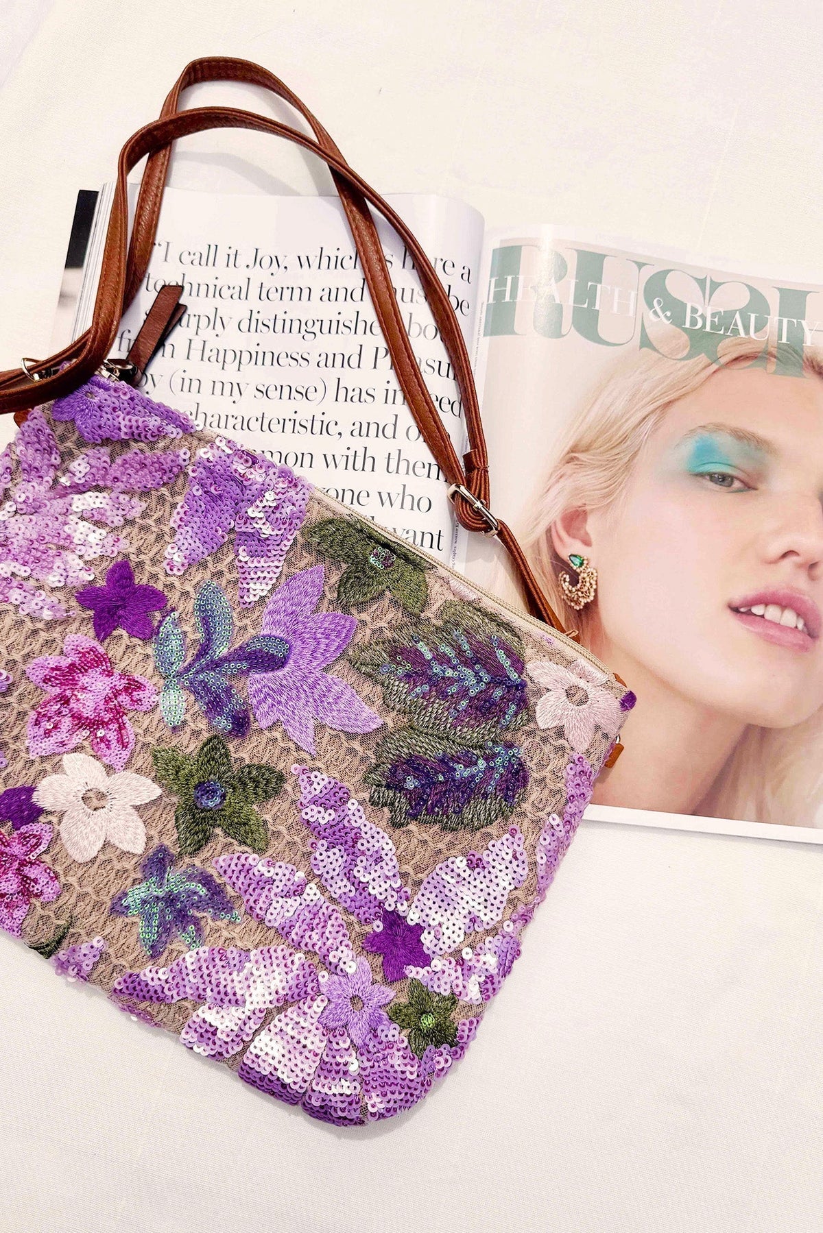 Nicola Bag - Purple Multi