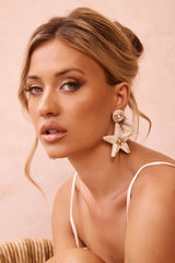 Perfect Sea Earrings - White