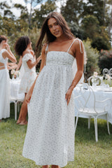 Ashtyn Maxi Dress - Purple Ditsy Floral