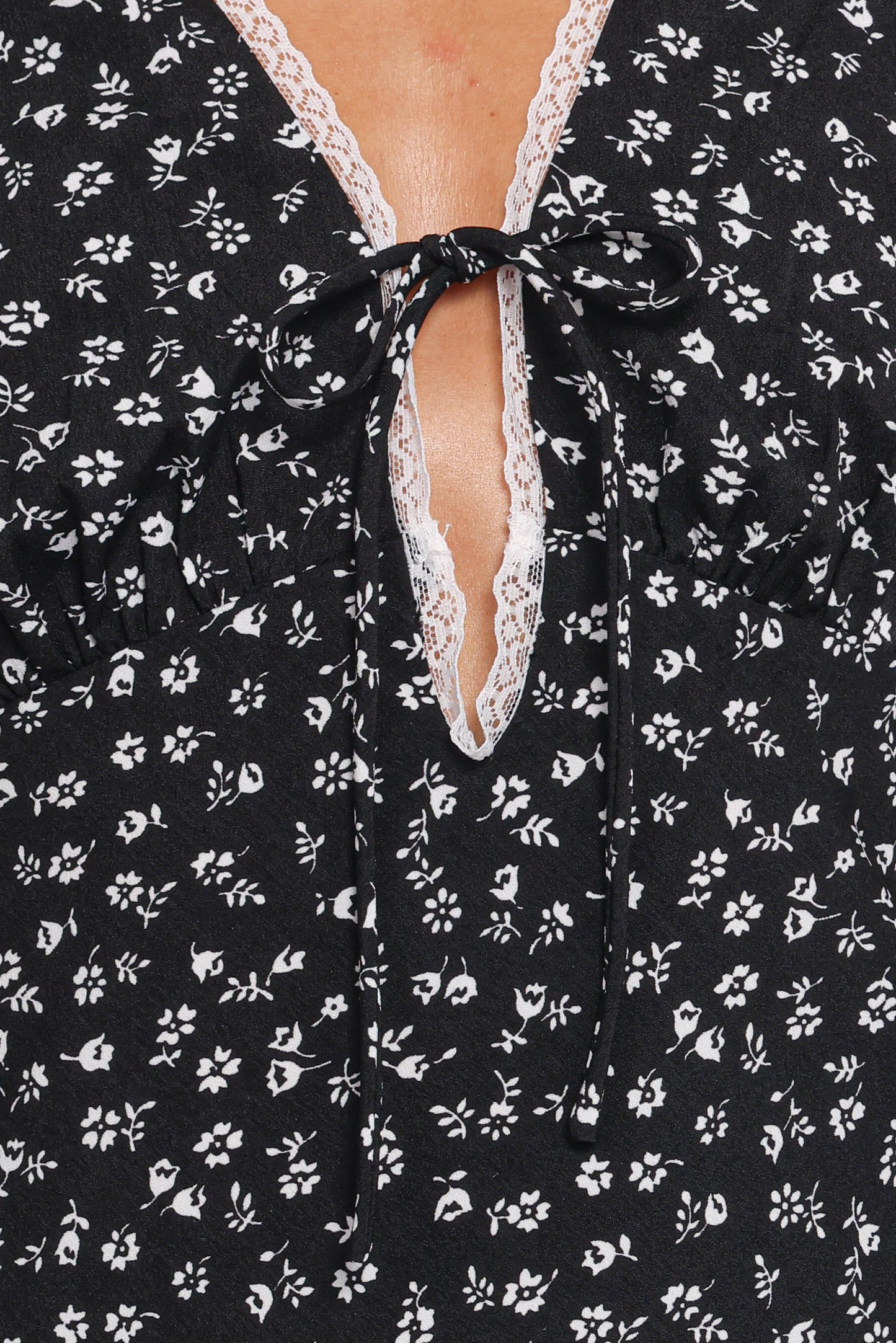 Jackson Maxi Dress - Black Floral