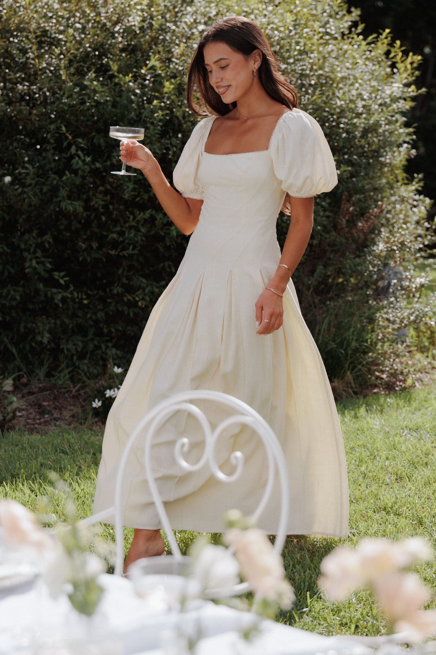Kinlee Maxi Dress - Butter Yellow